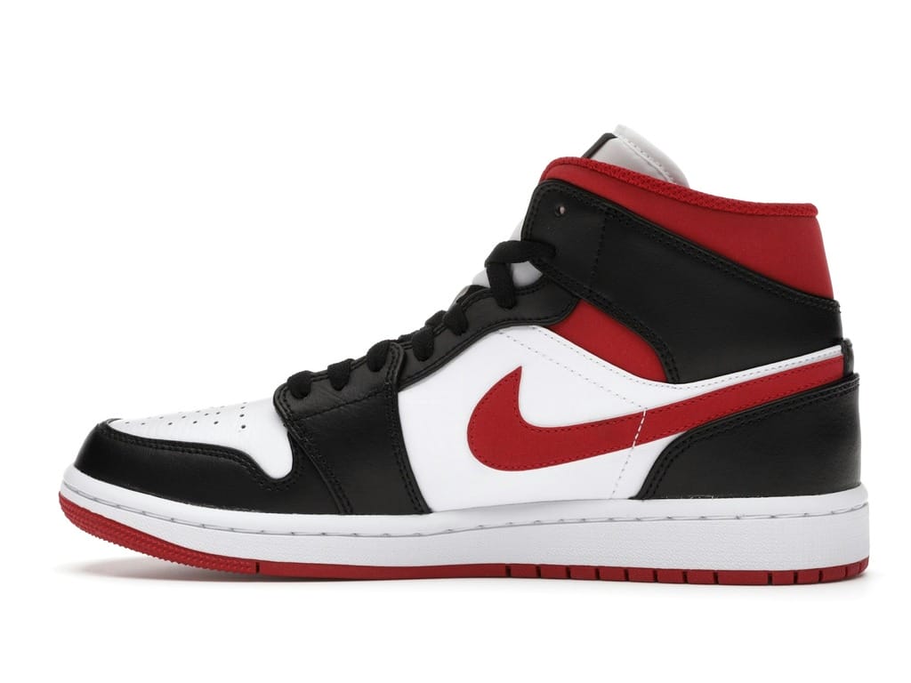 Air Jordan 1 Mid Gym Red Black White 554724-122