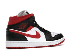 Air Jordan 1 Mid Gym Red Black White 554724-122