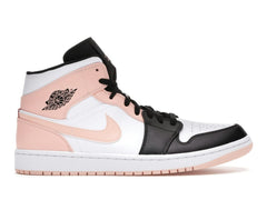 Air Jordan 1 Mid Arctic Orange Black Toe (554724-133)