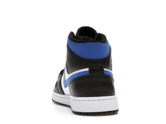 Jordan 1 Mid White Black Racer Blue 554724-140 Sneakers