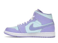 Air Jordan 1 Mid Purple Aqua (554724-500) Sneakers