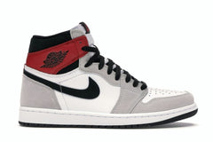 Jordan 1 Retro High Light Smoke Grey White Black Varsity Red 555088-126