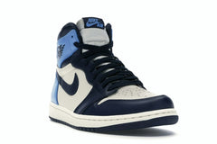 Air Jordan 1 Retro High Obsidian 555088-140 Sail/Obsidian/University Blue