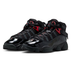 Jordan 6 Rings Black Anthracite Fire Red (GS)