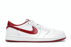 Air Jordan 1 Retro Low White Varsity Red 705329-101