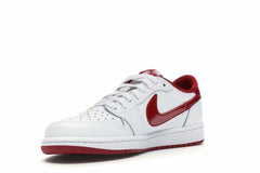 Air Jordan 1 Retro Low White Varsity Red 705329-101