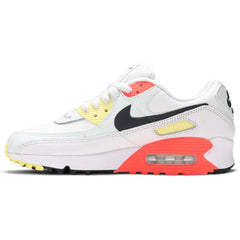 Nike Air Max 90 White Barely Green Bright Mango (W)