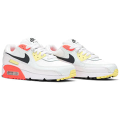 Nike Air Max 90 White Barely Green Bright Mango (W)