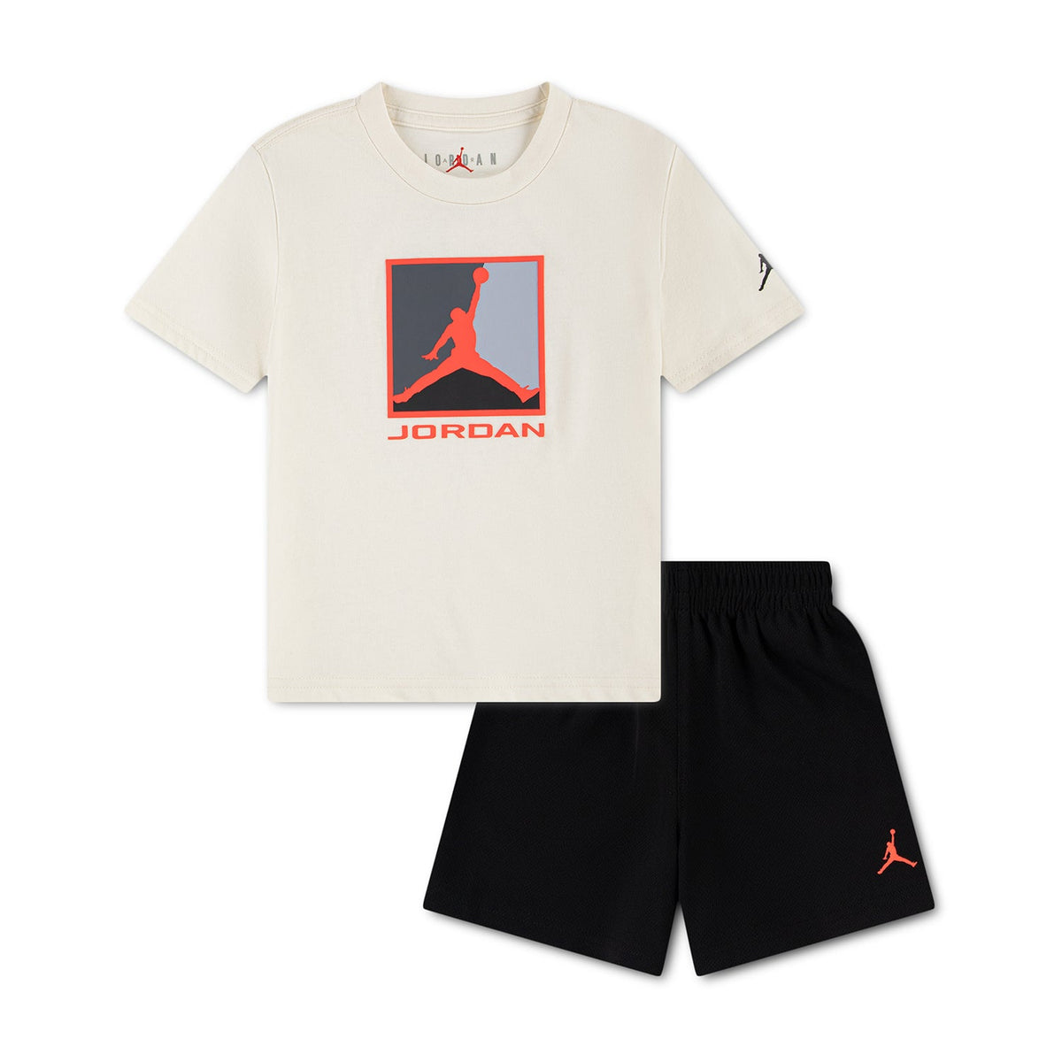 Block Logo Mesh Short Set - Toddler