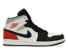 Air Jordan 1 Mid SE Red Black Toe (852542-100)