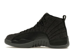 Air Jordan 12 Retro Wool Dark Grey Metallic Silver Black 852627-003