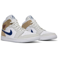 Nike Air Jordan 1 Mid Tan Suede