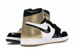 Air Jordan 1 Retro High Gold Top 3 (861428-001) Black/Metallic Gold Sneakers
