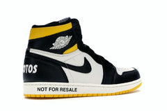 Jordan 1 Retro High Not For Resale Varsity Maize 861428-107