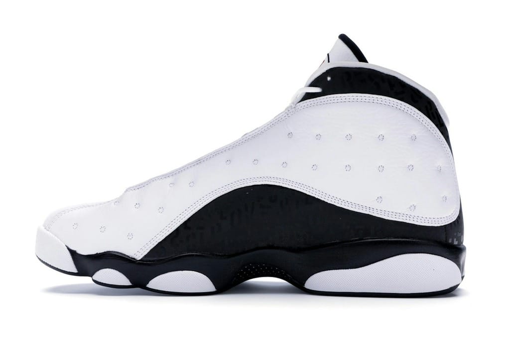Jordan 13 Retro Love and Respect White/Black 888164-112 Sneakers