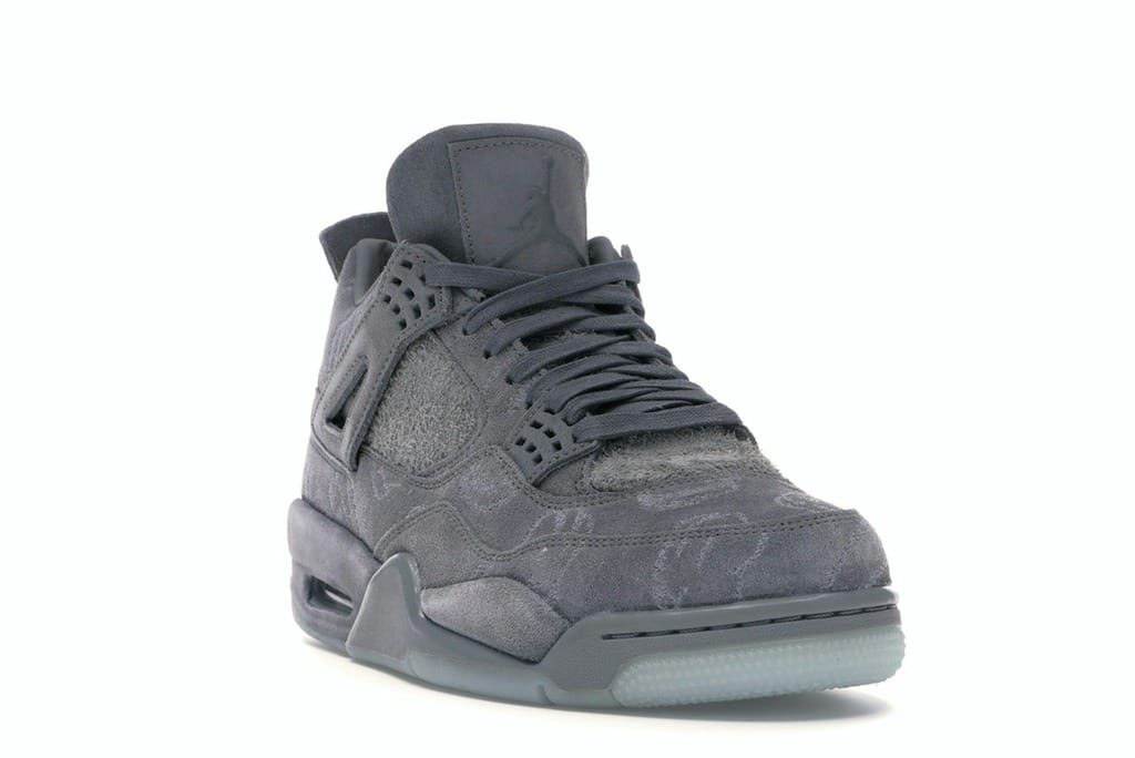 Air Jordan 4 Retro Kaws Cool Grey White Sneakers 930155-003
