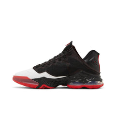 Nike LeBron 19 Low Black White University Red