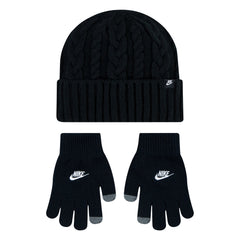 Youth Cable Knit Beanie & Glove Set