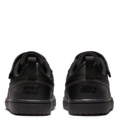 Nike Court Borough Low Recraft Black (PS)