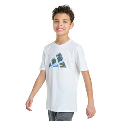 Halftone Camo Logo Tee - Youth