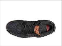 Jordan 4 Retro Levi’s Black (Blank Tag) Sneakers
