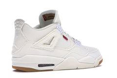 Jordan 4 Retro Levi’s White (Blank Tag) AO2571-100
