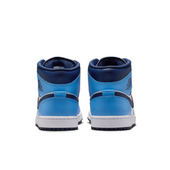 AIR JORDAN 1 MID - UNIVERSITY BLUE