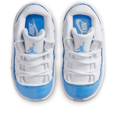 Jordan 11 Retro Low (TD) - White/University Blue