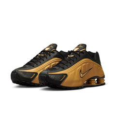 Nike Shox R4 Metallic Gold Black (2025)
