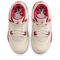Jordan 4 Retro 'Valentine's Day' (PS) - Pale Ivory/Sierra Red
