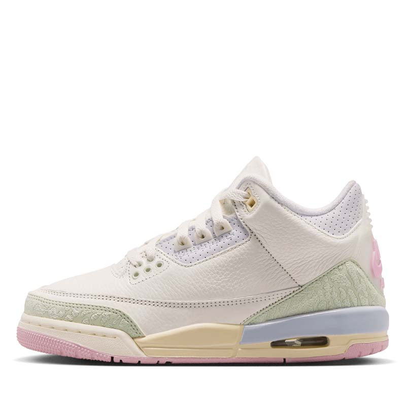 Air Jordan 3 Retro OG 'Spring Is In The Air' (GS) - Sail/Jade Aura