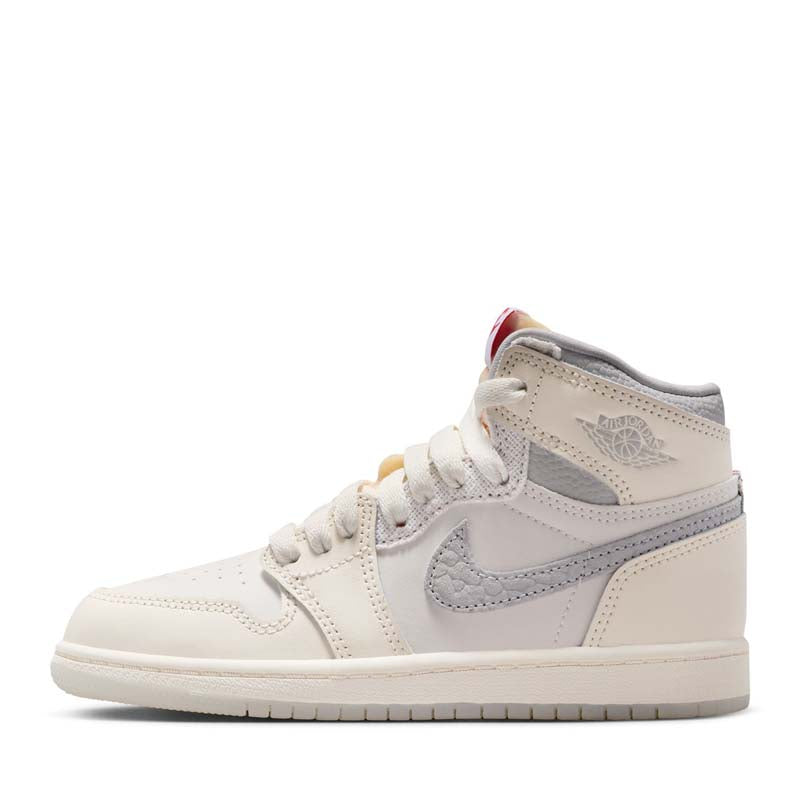 Jordan 1 Retro High OG (PS) - Sail/University Red