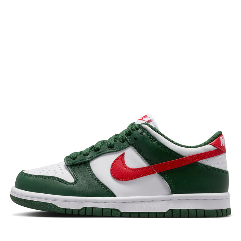 Nike Dunk Low (GS) - Fir/University Red