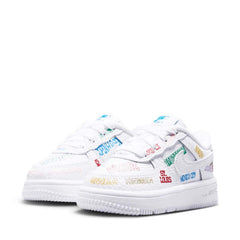 Nike Force 1 Low LV8 3 'On Tour' (TD) - White/White