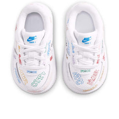 Nike Force 1 Low LV8 3 'On Tour' (TD) - White/White
