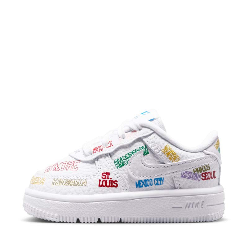 Nike Force 1 Low LV8 3 'On Tour' (TD) - White/White