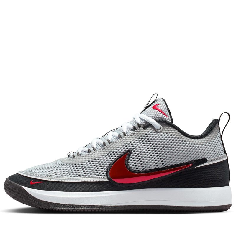 Nike Book 2 'Spiridon' - Metallic Silver/Sport Red