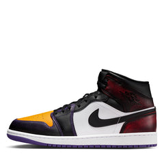 Air Jordan 1 Mid SE 'LA To Chicago' (GS) - True Red/Black