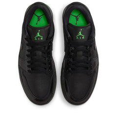 Women's Air Jordan 1 Low SE - Black/Scream Green
