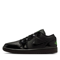 Women's Air Jordan 1 Low SE - Black/Scream Green