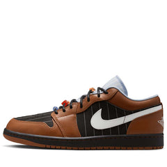 Air Jordan 1 Low SE - Black/Light British Tan