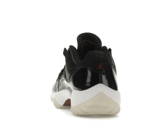 Air Jordan 11 Retro Low 72-10 (AV2187-001) Black/Gym Red/White/Sail