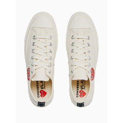 Converse Chuck Taylor All Star 70 Ox Comme des Garcons PLAY Single Heart Milk