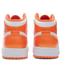 Air Jordan 1 Mid SE (GS) - Electro Orange/Black