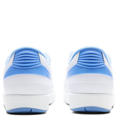 Air Jordan 2 Retro Low - White/University Blue/Cement Grey