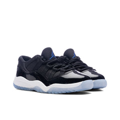 Air Jordan 11 Retro Low (PS) 'Space Jam' - Black/Varsity Royal/White