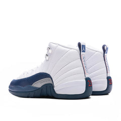 Air Jordan 12 Retro 'French Blue' (GS) - White/French Blue/Metallic Silver