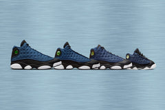 Air Jordan 13 Retro (GS) - Navy/University Blue/Black