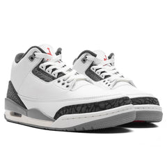 Air Jordan 3 Retro 'Grey Cement' - Summit White/Fire Red/Cement Grey
