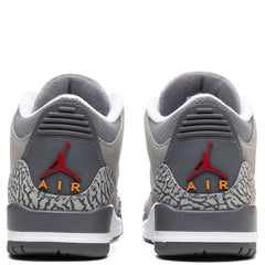 Air Jordan 3 Retro "Cool Grey" - Silver/Sport Red